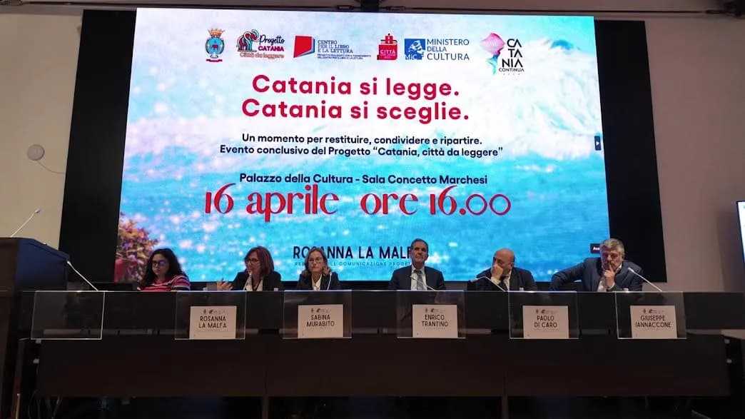 Catania Città da leggere: al Palazzo della Cultura l’incontro conclusivo