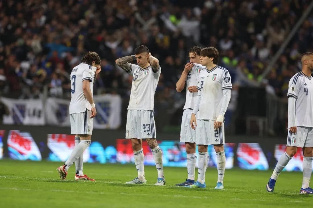 Calcio italiano in crisi. Azzurri, ancora, fuori dai Mondiali: Gravina si dimetta