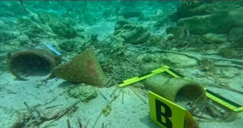 Lampedusa: recuperati dai fondali 52 reperti archeologici
