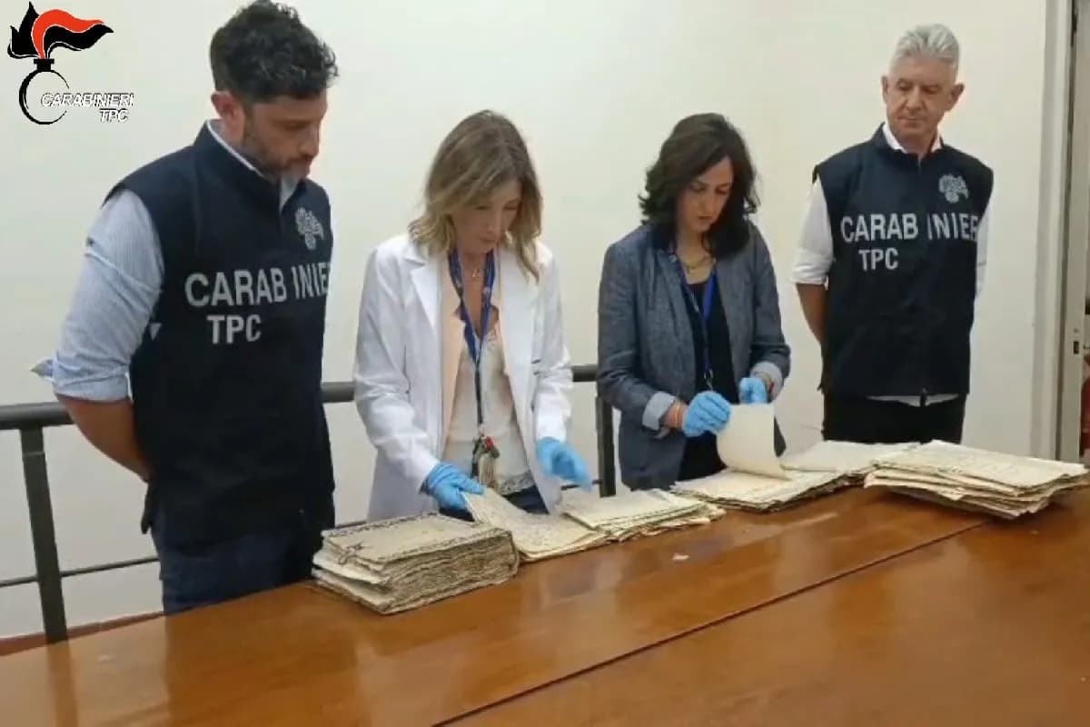 Palermo, recuperati antichi beni culturali dal valore di 400 mila euro: erano stati rubati