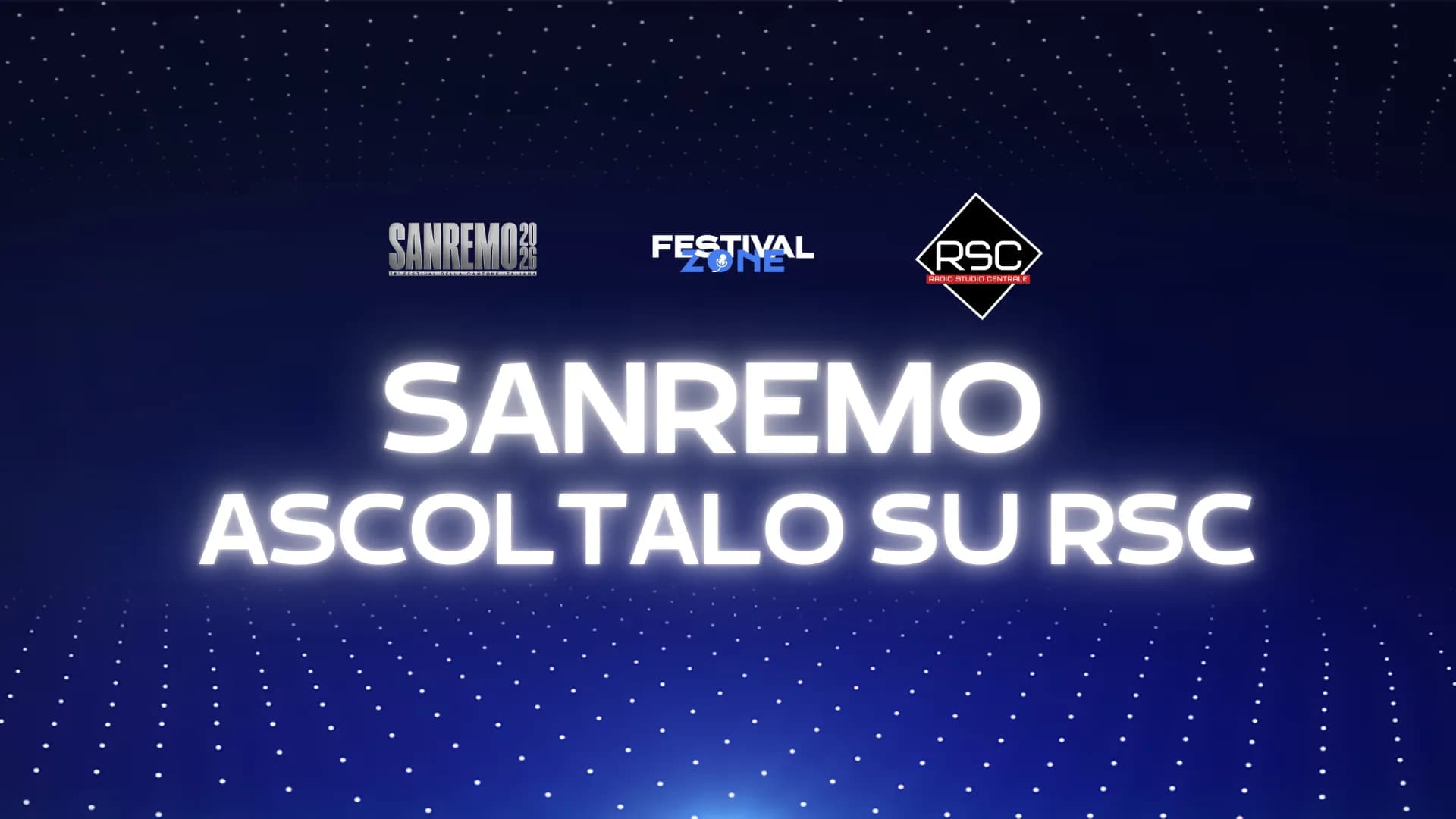 Festival 2026, anche quest’anno Radio Studio Centrale vi porta a Sanremo