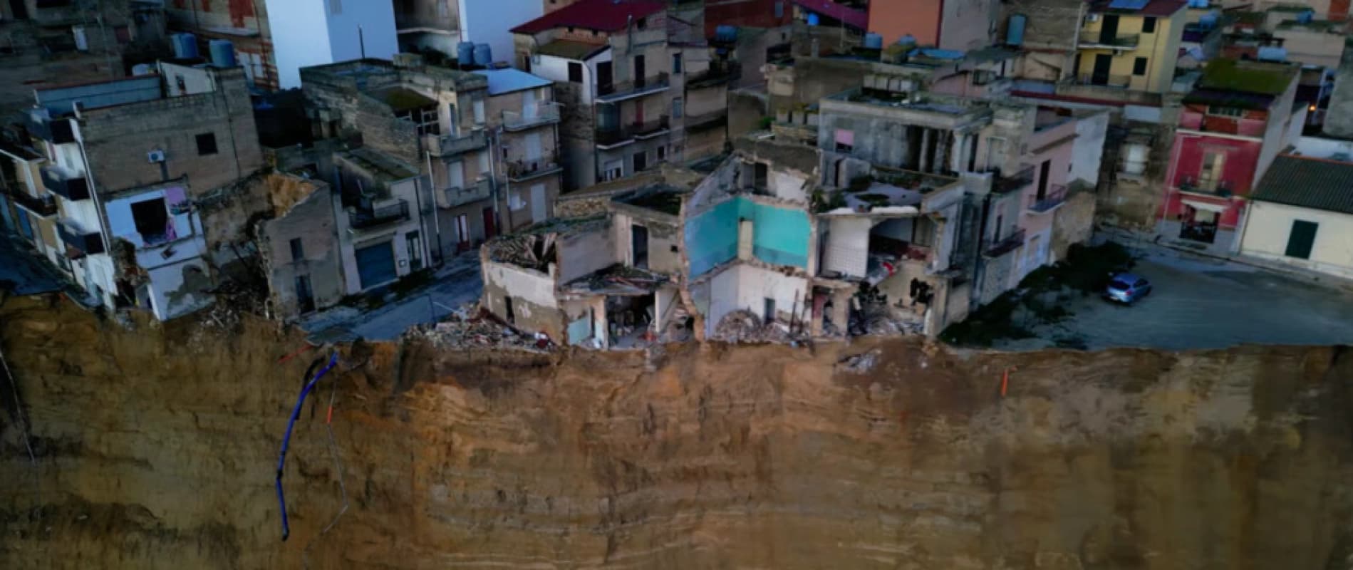 Frana Niscemi, erogati i primi contributi della Regione a 56 imprese