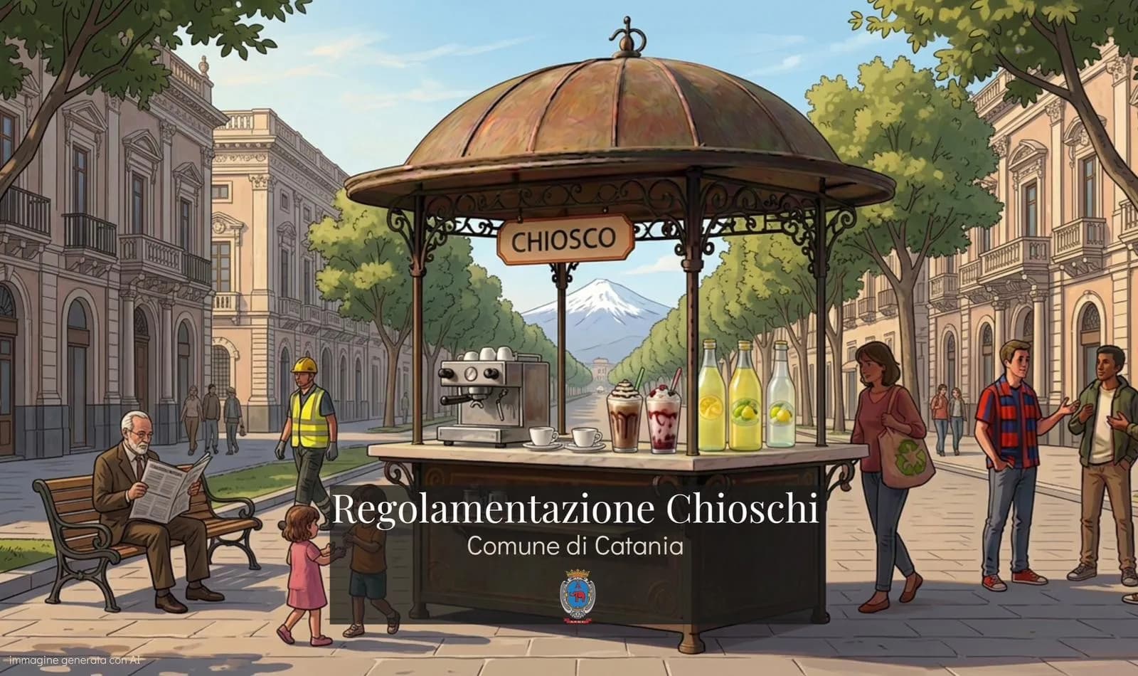 Chioschi, a Catania il confronto tra Comune e associazioni per regolamentare il settore