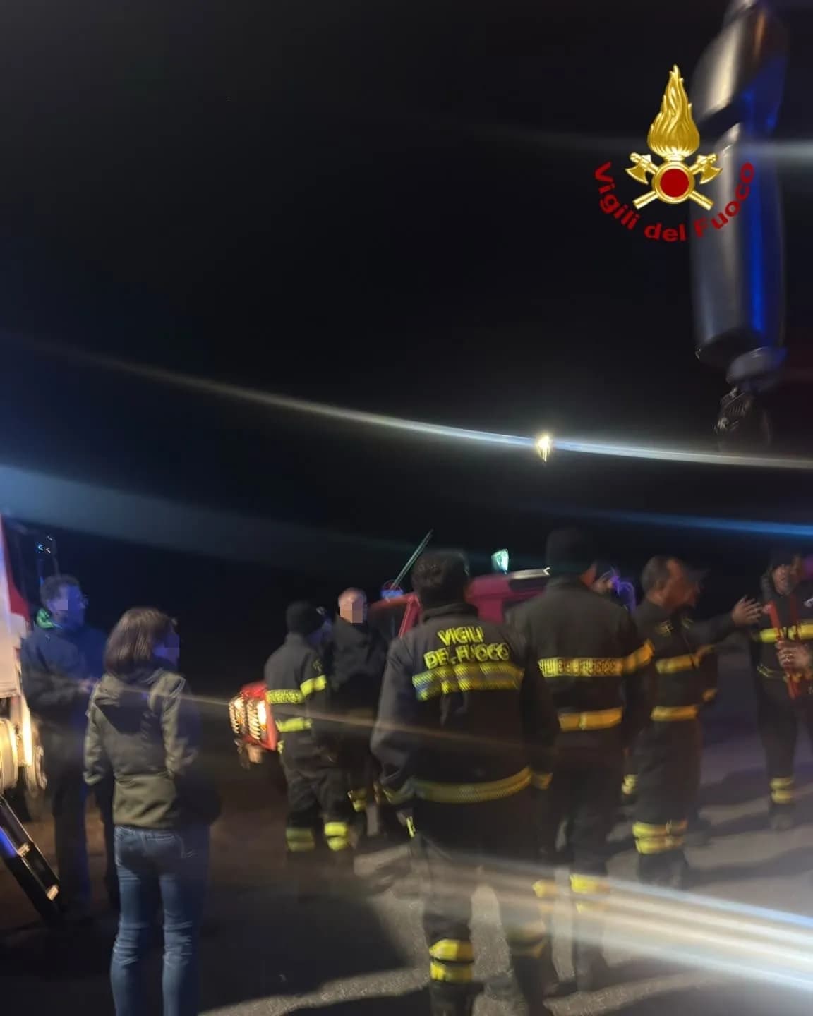 Turista francese disperso sul Versante Nord Etna, tratto in salvo dai Vigili del Fuoco