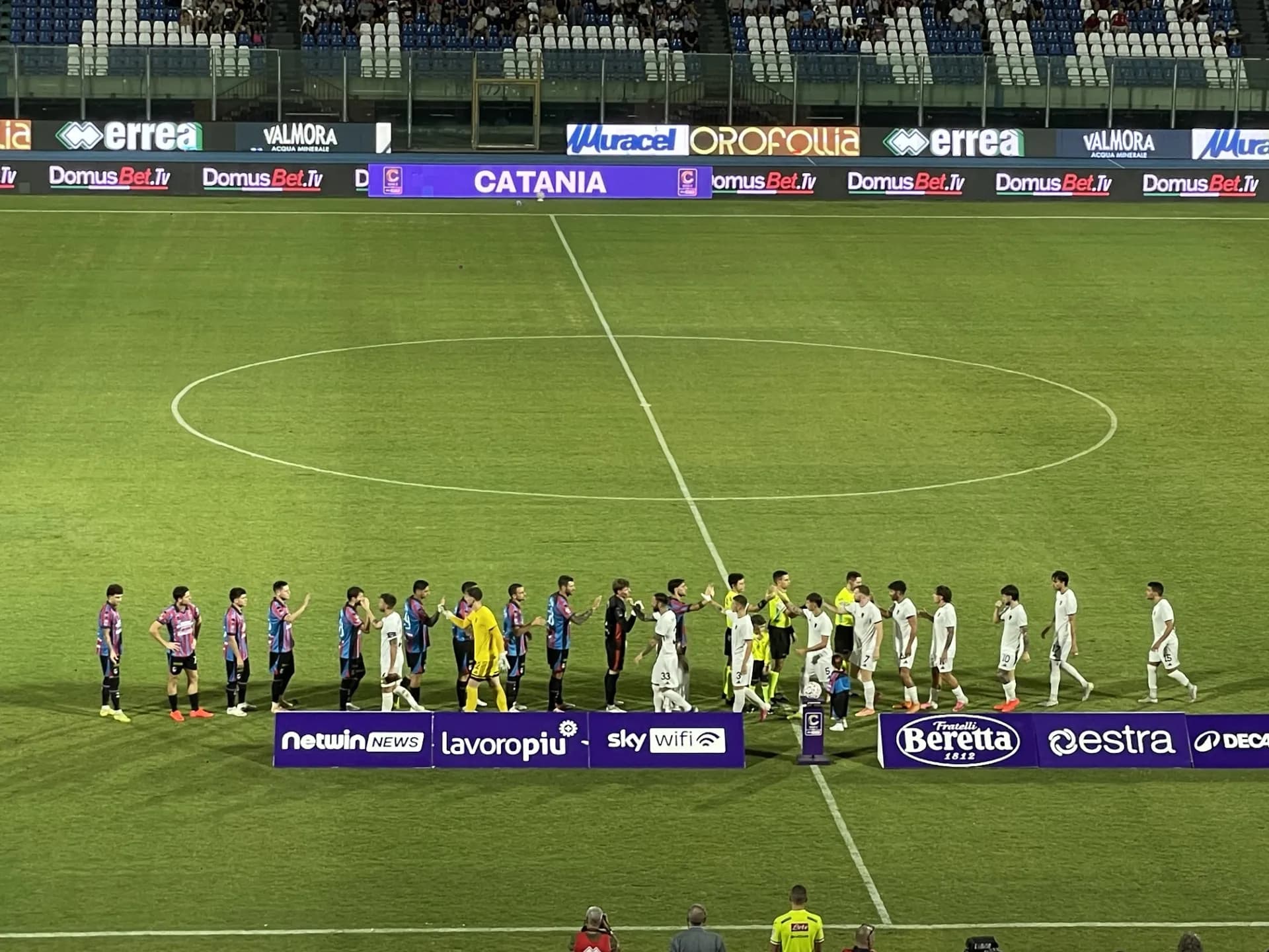 Lunedì di vittoria per Catania e Palermo, battuti Cosenza e Sampdoria