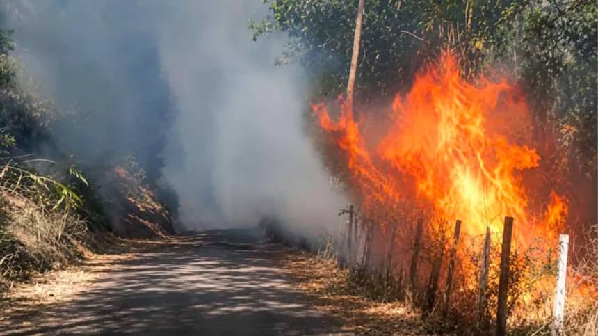 Taormina nuovo incendio, De Luca: “Siete dei criminali”