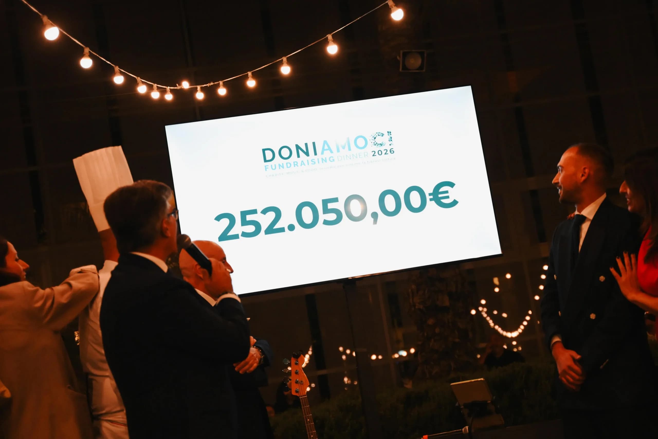 “Doniamoci Fundraising Dinner 2026”: raccolti oltre 200 mila euro per la ricerca sulla fibrosi cistica